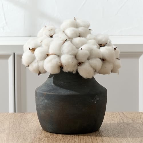 SIDUCAL Ceramic Decorative Flower Vase, 5.39 inch Pottery Farmhouse Rustic Vase, Small Terracotta Vases for Home Decor, Table, Living Room, Bathroom, Shelf, Mantel Decoration, Black Bronze - color: 106-black Bronze