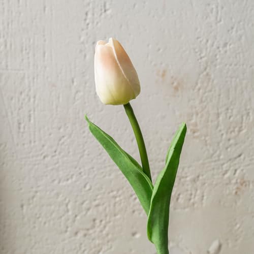 30 pcs Real-Touch Artificial Tulip Flowers Home Wedding Party Decor (Champagne) - color: Champagne