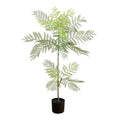 Nearly Natural 3.5-Ft Artificial Jacaranda Tree – Lifelike Green Leaves, Flexible Branches, Includes Nursery Planter