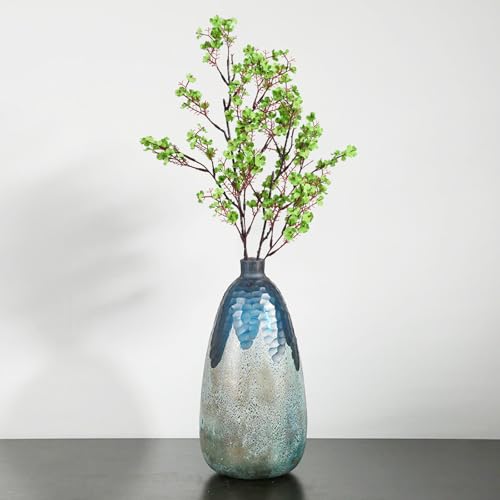 Yastouay 5 Pcs Silk Green Fake Flowers Babys Breath Flowers Artificial Bulk, Spring Fowers Artificial for Decoration for DIY Home Centerpiece Table Decor - color: Green, size: 5 Pcs