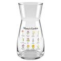 8 inch Clear Glass Flower Vases,Mom Gifts Mothers Day for Wife from Daughter Son,Birthday Gifts for Mom,Centerpiece Table Home Indoor Desk Decor