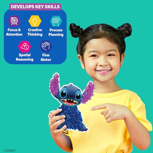 Skillmatics Poke-in Art - Lilo & Stitch Characters, Mess-Free Fun for Kids, DIY Wood Craft Kits, Creative Activity, Gifts for Girls & Boys Ages 4, 5, 6, 7, 8, 9 - style: 5. Disney's Lilo & Stitch