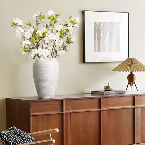 Artificial Plants Faux Greenery Eucalyptus Stems,Faux Branches for Vase Filler,Artificial Ficus Twig Branches Stems for Shop Garden Office Home Décor (4, Stem05) - color: Stem05