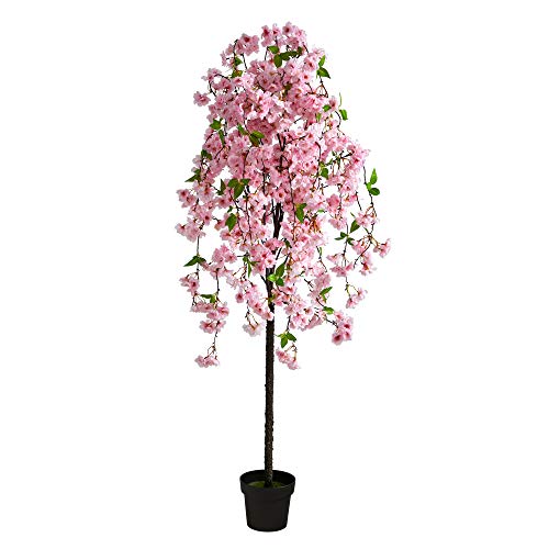 Nearly Natural 5ft. Cherry Blossom Artificial Tree