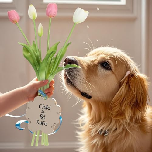 15 Pcs Red Tulips Artificial Flowers Faux Tulips Real Touch Latex Fake Flower Bouquet for Spring Wedding Home Décor Centerpiece Arrangements - color: Red