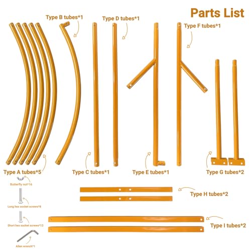 6.7FT Heart Arch Stand for Proposal, Metal Balloon Arch Frame for Wedding Valentine's Day Engagement Birthday Party Baby Shower Decorations (Gold) - color: Gold
