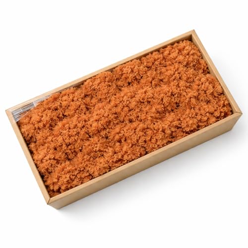Preserved Reindeer Moss, 17.64oz Natural Decorative for Home Decor, DIY Crafts, Moss Wall Art, Terrariums, Floral Arrangements, Wedding & Holiday Decorations (Khaki) - color: Khaki