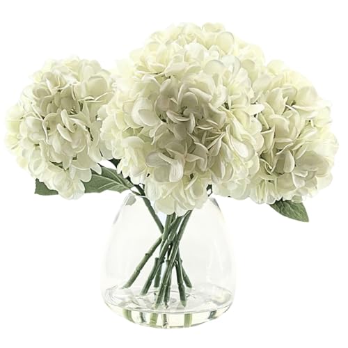 Calm Elegance - Faux Floral Arrangement, Large-Size Premium Artificial Indoor Flower Display with Beautiful Blooms and Foliage - High Energy Natural Looking Floral - color: Calm Elegance