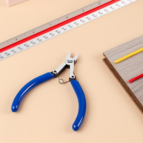 Mr. Pen- Wire Cutter, 5 Inch, 5 Pack, Wire Cutters, Diagonal Wire Cutters | Flush Cutter, Nippers, Side Cutters, Flush Cutters, Diagonal Cutter, Cutting Pliers, Wire Pliers - color: Blue, size: 5 inch, 5 Pack