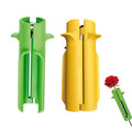 Rose Stripper Thorn used to remove Leafs Thorns Rose Thorn Stripper Tool Thorn Remover for Roses Leaf Stripper Tool Mother's Day Home Florist Gardening Flower Arrangement - 2pcs
