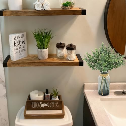 Artificial Eucalyptus Stem in Vase,Realistic Small Fake Eucalyptus Plant for Coffee Table Farmhouse Shelf Bathroom Home Office Decor (Green+Gray) - color: Green+gray