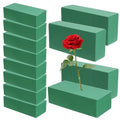Tofficu Floral Foam Blocks 12 Pcs 8.85X4.09X2.59 Inch Absorbent Flower Mud for Wet and Dry Floral Arrangements Florist Supplies for Weddings Home and Party