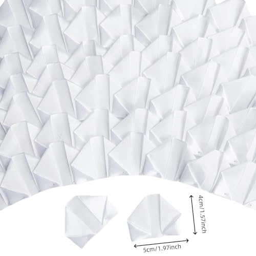 100 Pcs Pre-Made Satin Petals for Eternal Roses, Half-Finished DIY Craft Kit for Wedding, Birthday, Anniversary Bouquets(White) - color: 100 Pcs White