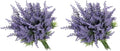 Grand Verde Lavender Artificial Flowers Bulk Stems Faux Purple Plants Real-Touch Bouquets DIY Home Decoration, 8pcs (Pack of 2) - size: 14 inches tall (Pack of 2)