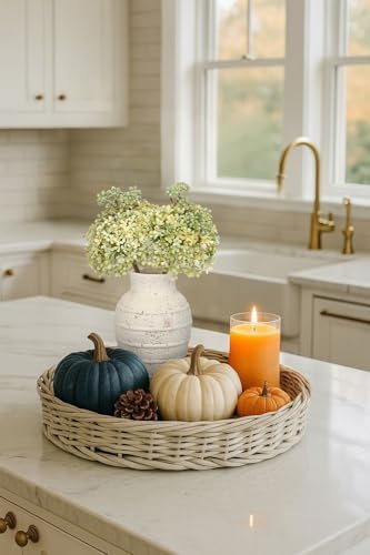 2 Pcs Hydrangea Artificial Flowers Stems for Fall Tabletop Decor, 11" Silk Fake Blooms Bouquets with Flower Seeds for Autumn Floral Arrangements Centerpiece, Faux Flowers for Vase & Desk, Light Green - color: Light Green