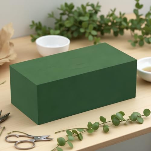 30 Pcs Floral Foam Blocks, 9.1 x 4.3 x 3.1 in Wet & Dry Floral Foam, Flower Mud Block Set for Fresh and Artificial Flower Arrangements, for Weddings, Birthdays