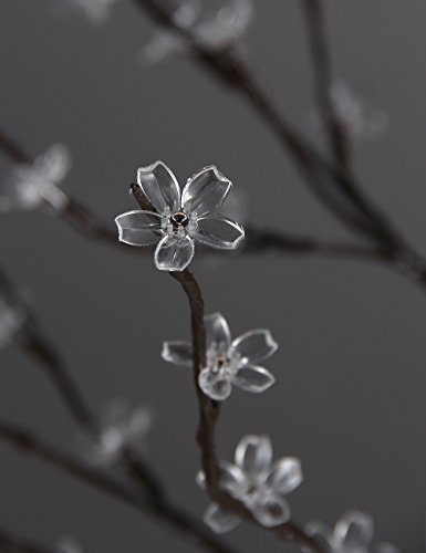 Lightshare 5FT 128L Lighted Cherry Blossom Tree, Warm White, Decorate Home Garden, Spring, Summer, Wedding, Birthday, Christmas Holiday, Party, for Indoor and Outdoor Use - style: 5FT Warm White