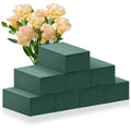 2 Pcs Floral Foam Blocks, (7.8" L x 3.5" W x 2.4" H) Green Foam for Flower Arrangements, Plant Foam Dry & Wet Flower Foam, Florist Foam for DIY Crafts, Wedding, Birthdays, Home Decorations