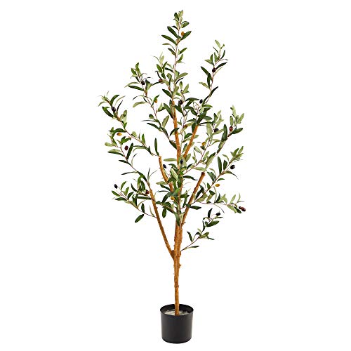 Nearly Natural 3.5ft. Olive Artificial Tree - size: 3ft 6in