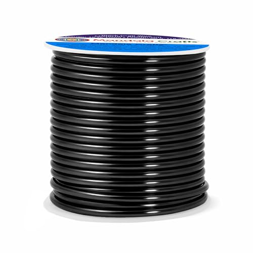 Mandala Crafts 12 Gauge Anodized Aluminum Craft Wire for Jewelry Making - 60 FT Colored Flexible Black Wire - Bendable for Bonsai Armature Crafting Sculpting - color: Black, size: 12 Gauge