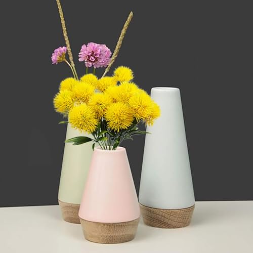 Uieke 36 Pcs Dandelion Artificial Flowers Yellow Flowers Fake Plants Flower Bouquet Plastic Flowers for Home DIY Decoration Wedding Decor - color: Yellow, size: 36PCS