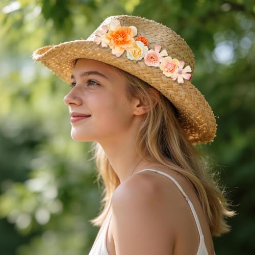 Faux Flower Small Artificial Flower Wedding Party DIY Accessories (27, Orange) - color: Orange