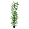 Nearly Natural 11ft. Artificial Green Bamboo Tree - size: 11ft