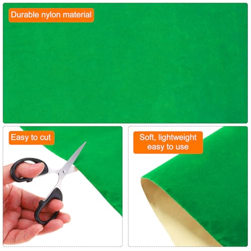 MECCANIXITY Artificial Model Grass Mat 16 Inch x 39 Inch Artificial Grass Turf Realistic Fake Grass Decor for Model Trains Scenery Craft Lawn Garden Decoration, Emerald Green - color: Emerald Green