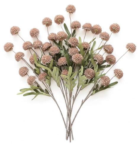 Fake Flowers Artificial Flowers Room Decor Aesthetic Table Decor (Grey) - color: Grey