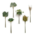 Ling's moment Artificial Greenery Stems Box Set, Faux Greenery Picks for DIY Bridal Bouquets Wedding Floral Arrangement Table Centerpieces, Olive Green & Dark Green - color: Greenery Combo- Olive Green & Dark Green