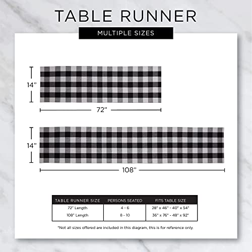 DII Chambray Kitchen, Tabletop Collection, Rose, 14x72 Table Runner - color: Rose, size: 72" x 14" (Rectangular)
