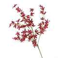 FABULETTA Artificial Flower Arrangement, Perfect for Weddings, Offices, and Living Rooms, (Burgundy) - color: Burgundy