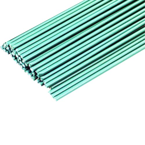 2 Gauge Dark Green 50 PCS Floral Stem Wire Flower Arrangements and DIY Crafts Diameter 2mm Floral Wire for Florist Flower Arrangement Bouquet Stem Wreath Making 12 Inch/30cm - color: 50 pcs 2Gauge Dark green flower wire 30cm