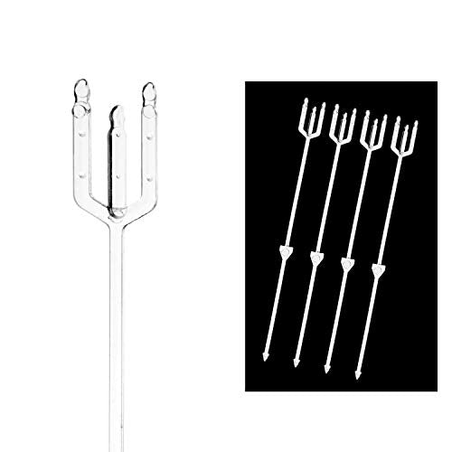Royal Imports 9" Floral Picks, Flower Sticks, Cardettes Cardholder Forks, for Arrangement Basket, Gift Bouquet, Centerpiece Cake Card, Photo or Table Tags, 100 Pcs - size: 9"