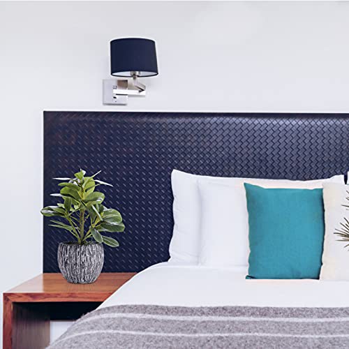 Artificial Potted Plant, Real Touch Artificial Oak Leaves Waterproof Fake Plants Indoor Outdoor, Eco Friendly Modern Concrete Greenery Plant Pots for Office Home Kitchen Shelf Farmhouse Decor - color: Green