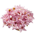 50 PCS Purple Artificial Flower Heads Lily Flowers Bulk Silk Flowers Fake Mini Lilies Flower Heads for Crafts Wedding Home Decoration