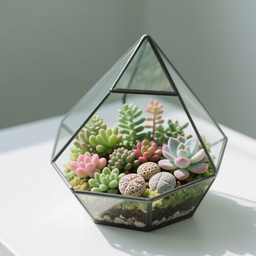 Artificial Succulent Plants with No Pot, 13 Pc Small Fake Plants Faux Succulents Unpotted for Lotus Landscape Decorative Garden Arrangement Decor DIY,Green Yellow Purple - color: 13pc