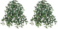 Larksilk 1 Artificial Silk 20" Mini English Ivy Bush (Pack of 2)