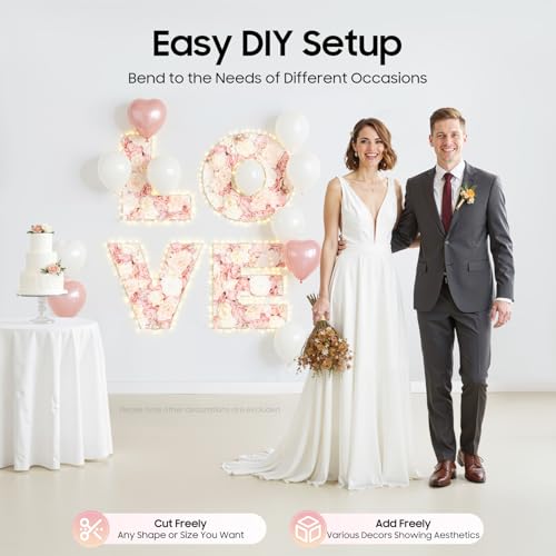 Artificial Silk Flower Panels 6pcs, 3D Silk Dahlias/Roses/Hydrangeas Floral Wall Panel Ideal for Wedding Celebrations, Festive Party Birthday Backdrops and Elegant Home, 16x24 Inch