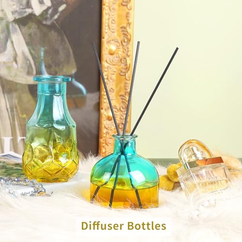Glass Bud Vases in Bulk Set of 30 Pcs,Small Glass Vases for Flowers as Wedding Centerpieces for Tables,Clear Flower Vases Suitble for Wedding Decorations,Home Decor (Yellow Green, 30 pcs) - color: Yellow Green, size: 30 pcs