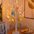 Easter Egg Ornaments, Easter Tree Lamp Decorations for Party Home Spring Easte - style: Easter Egg 1