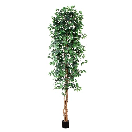 Nearly Natural 10ft. Artificial Ficus Tree - size: 10ft, style: Tree in Pot