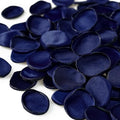 TINGE TIME 200pcs Silk Rose Petals Navy Blue Flower Petals for Wedding, Flower Girl Basket, Aisle Runner, Romantic Dinner Centerpieces, Proposal, Party Confetti - color: Navyblue