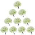 200-Pcs Baby Breath Artificial Flowers Bulk, Real Touch White Artificial Gypsophila with Green Stems for Wedding Centerpieces, Home Decor, Party Decoration (200 Count)