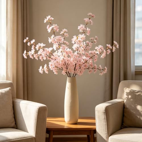 Hosley 16 in High Brown Metal Vase, Ideal for Dried Flowers Gift for Floral Arrangements Wedding Home Spa Votive Candle Gardens - color: Brown 1