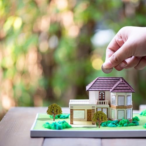 BESPORTBLE Model Scenery Landscape Trees 20Pcs Miniature Trees 3.14-1.96In Green for Train Scenery Terrain Railroad Layout Diorama Model Railroad Accessories