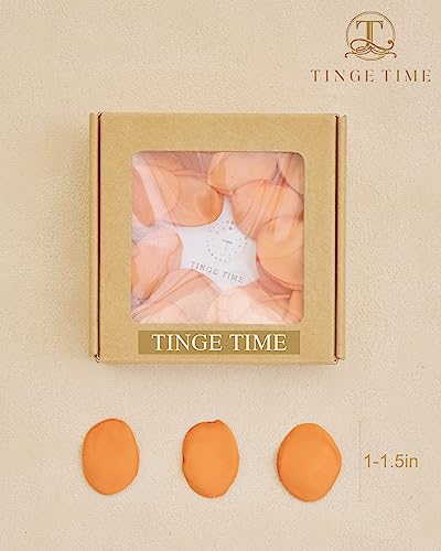 TINGE TIME 200pcs Silk Rose Petals Burnt Orange Flower Petals for Wedding, Flower Girl Basket, Aisle Runner, Romantic Dinner Centerpieces, Proposal, Party Confetti - color: Burntorange