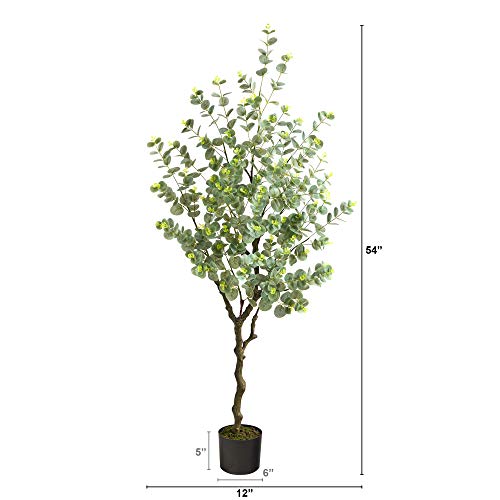 Nearly Natural 4.5ft. Eucalyptus Artificial Tree