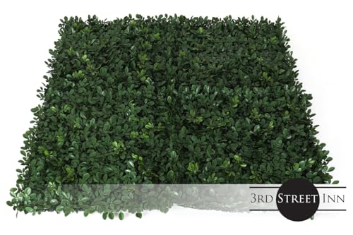 3rd Street Inn Artificial Greenery Wall Panels for Privacy - 4-Pack - color: Banyan