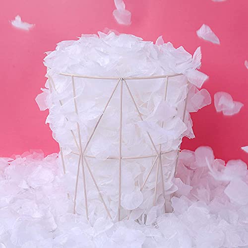 900pcs White Royal Blue Gold Artificial Silk Rose Petals Vase Table Scatter Confetti Aisle Runner Wedding Party Events Home Decoration